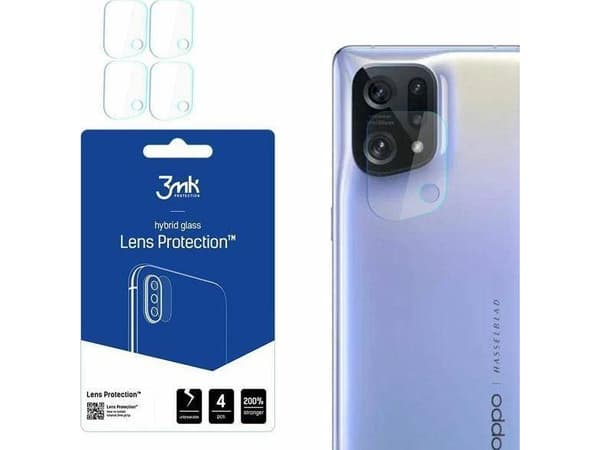 3MK 3MK linsskydd Oppo Find X5 kameralinsskydd 4st