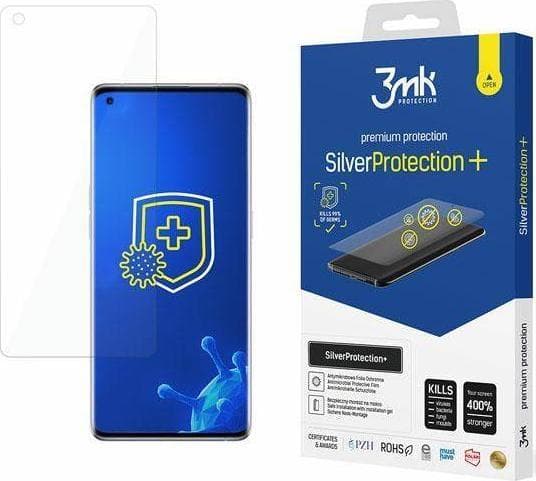 3MK 3MK Silver Protect+ Oppo Find X5 antimikrobiell våtmontert film