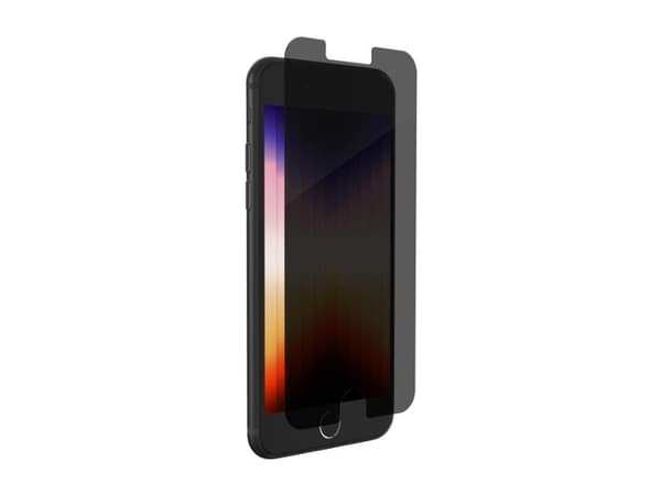 ZAGG InvisibleShield Glass Elite Privacy 360 - Matkapuhelimen näytönsuoja - lasi - yksityisyyssuodattimella - 4-suuntainen - Apple iPhone 6, 6s, 7, 8