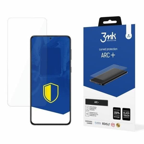 3MK Galaxy S22 Plastfilm Skärmskydd ARC+ Transparent