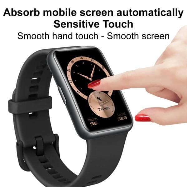 Apple Watch 7/8 45mm Heltäckande 3D Härdat Glas Skärmskydd 0,3mm