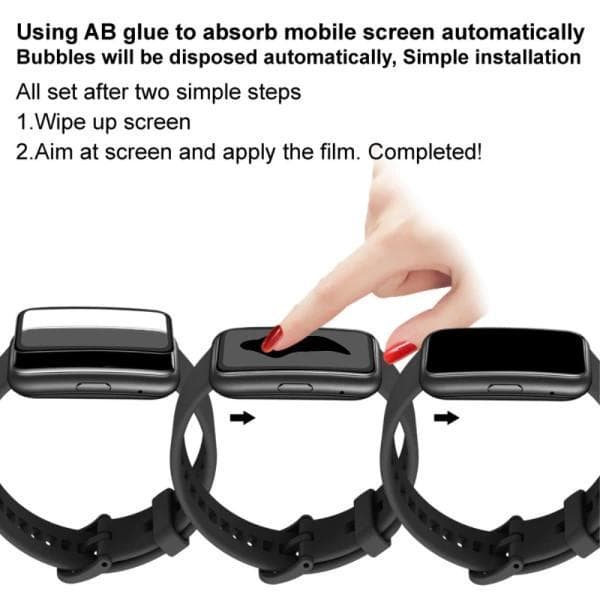Apple Watch 7/8 45mm Heltäckande 3D Härdat Glas Skärmskydd 0,3mm