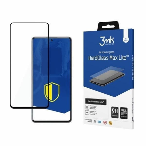 3MK HG Max Lite Härdat Glas Skärmskydd Xiaomi 11T / 11T Pro - Svart