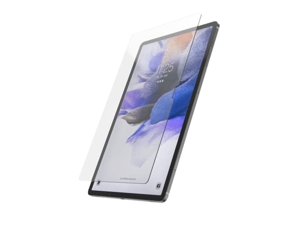 Hama Essential Line "Premium" - Skjermbeskyttelse for nettbrett - glass - 12.4" - gjennomsiktig - for Samsung Galaxy Tab S7 FE, Tab S7+, Tab S8+