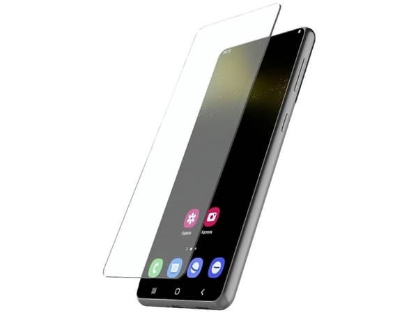 Hama Essential Line "Premium Crystal Glass" - Skjermbeskyttelse for mobiltelefon - glass - gjennomsiktig - for Samsung Galaxy S22+