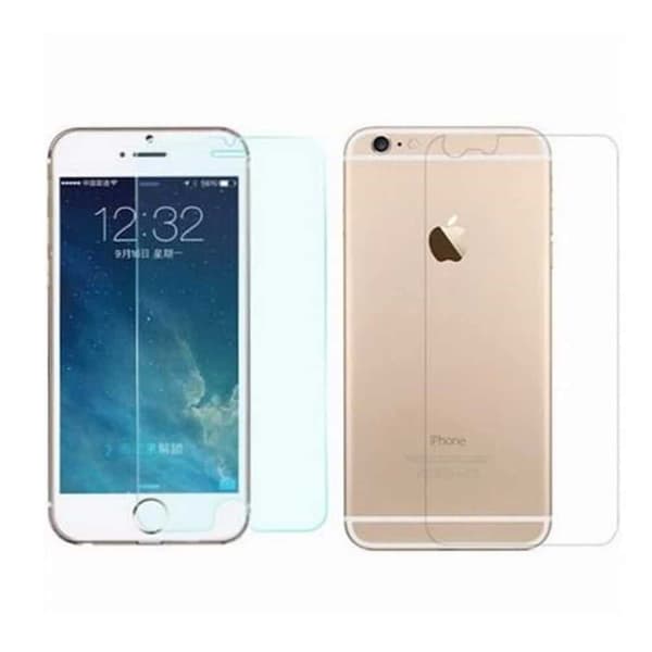 2-Pack iPhone 8 Plus HD Screen Protector + Suojakalvo selkänojalle