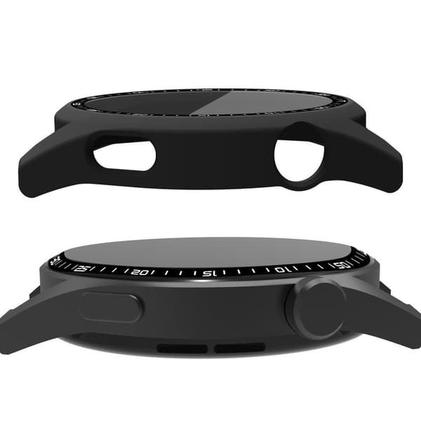 Huawei Watch GT 3 46mm urkasseramme med hærdet glas sort
