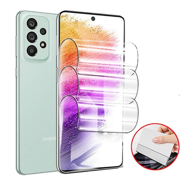 3-PACK Galaxy A53 5G Sk�rmskydd Hydrogel 0,3mm