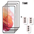 Miniatyrbild 3 av 11: 2-PACK Galaxy S22 Plus Skärmskydd + Kameralinsskydd 2.5D 0,3mm