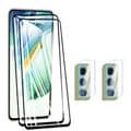 Miniatyrbild 1 av 11: 2-PACK Galaxy S22 Plus Skärmskydd + Kameralinsskydd 2.5D 0,3mm