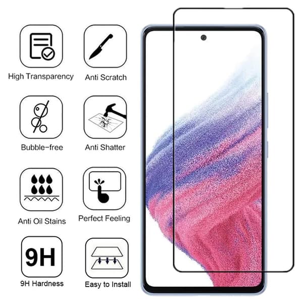 2-PACK Skärmskydd 2.5D HD 0,3mm Samsung Galaxy A53 5G