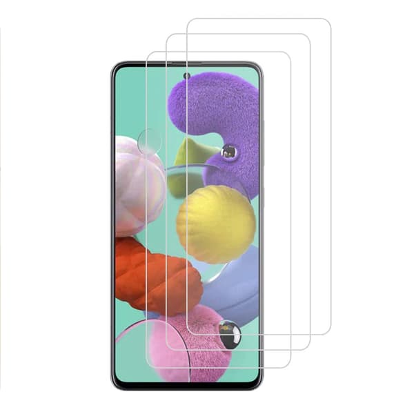 3-PACK Samsung Galaxy A53 5G Skärmskydd Standard HD 0,3mm
