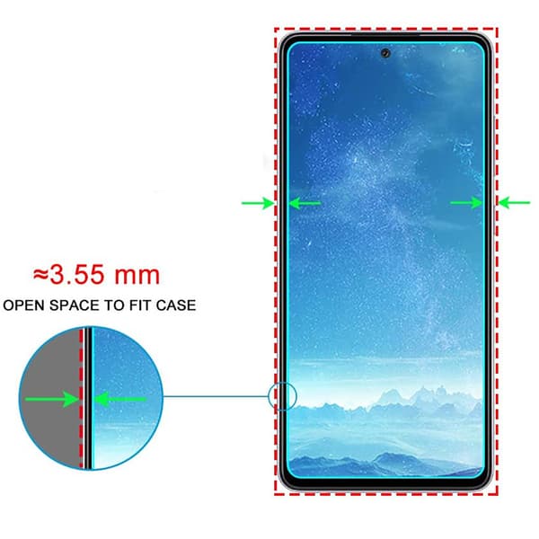 2-PACK Samsung Galaxy A52s Skärmskydd Standard HD 0,3mm