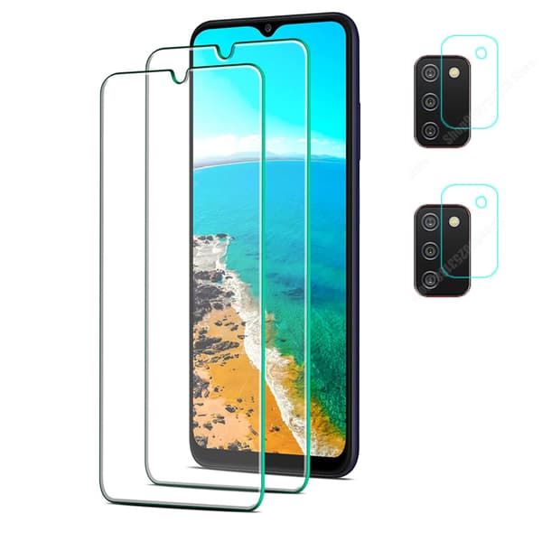 Samsung Galaxy A03s Sk�rmskydd + Kameralinsskydd HD 0,3mm