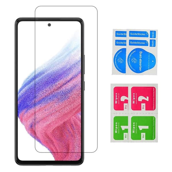 Samsung Galaxy A53 Sk�rmskydd + Kameralinsskydd HD 0,3mm