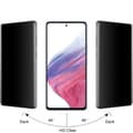 Miniatyrbild 9 av 11: 2-PACK Samsung Galaxy A53 5G Skärmskydd Anti-Spy HD 0,3mm