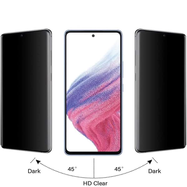 2-PACK Anti-Spy Skärmskydd HD 0,3mm Samsung Galaxy A52s 5G