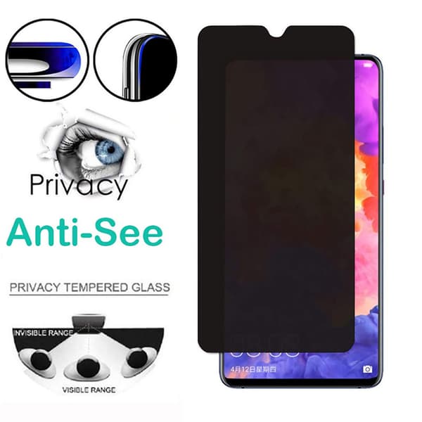 3-PACK Samsung Galaxy A03 4G Sk�rmskydd Anti-Spy HD 0,3mm