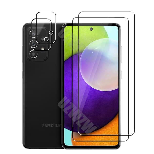 Galaxy A52s 5G Skärmskydd + Kameralinsskydd HD 0,3mm