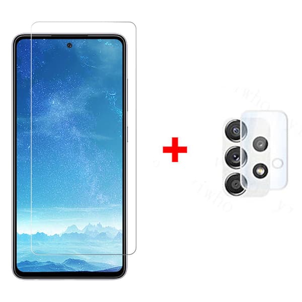 Galaxy A52s 5G Skärmskydd + Kameralinsskydd HD 0,3mm
