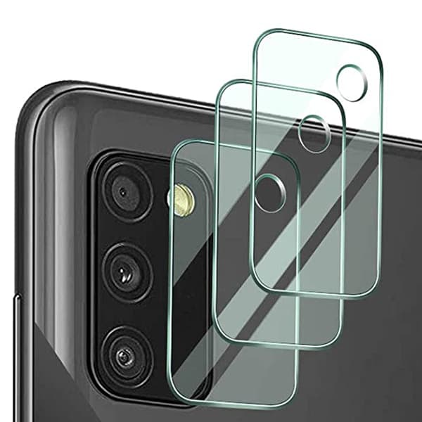 3-PACK Kameralinsskydd HD-Clear 0,2mm Samsung Galaxy A03s 4G
