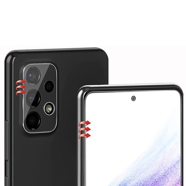 3-PACK Kameralinsskydd HD-Clear 0,2mm Samsung Galaxy A53 5G