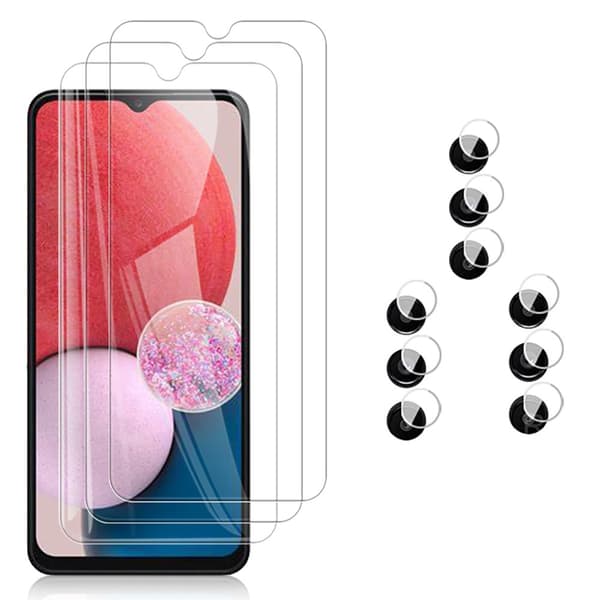 3-PACK Skärmskydd + Kameralinsskydd HD 0,3mm Galaxy A13 4G