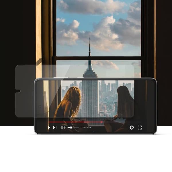Ringke Galaxy A73 5G Härdat Glas Skärmskydd Invisible Defender ID