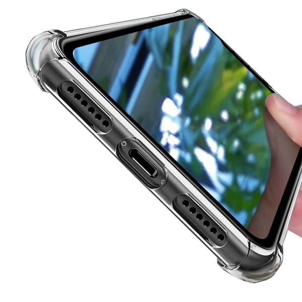iPhone 11 - 1 Set Stötdämpande Silikonskal med Skärmskydd