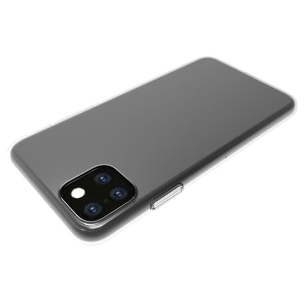 iPhone 11 - 1 Set Stötdämpande Silikonskal med Skärmskydd