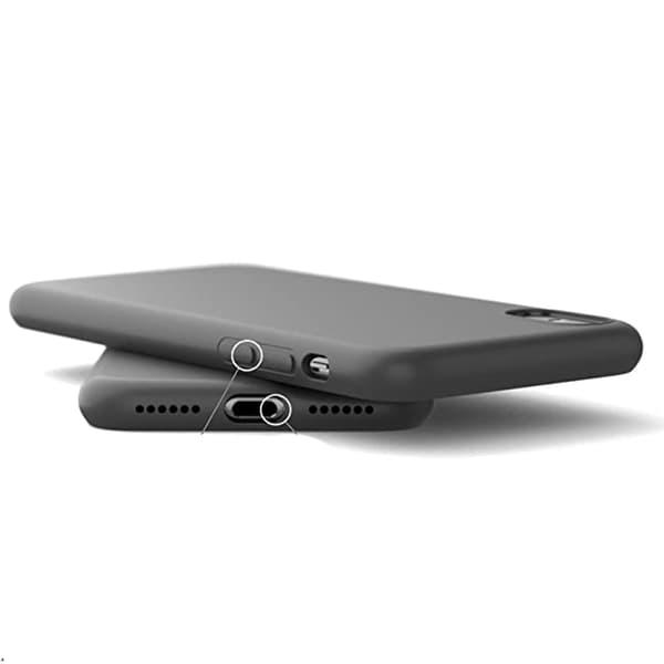 iPhone XS Max - 1 Set Mattbehandlat Skyddsskal med Skärmskydd