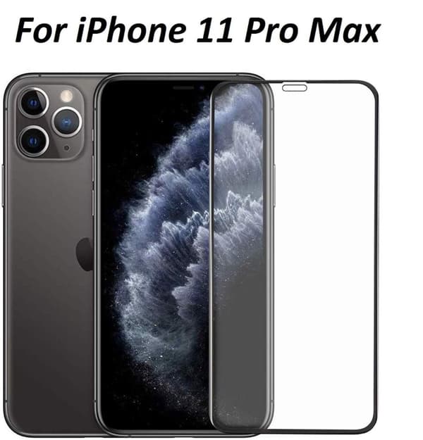 3D Tempered Glass Screen Protector for iPhone 11 Pro Max (10pcs/pack)