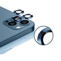 Pikkukuva 1 / 2: iPhone 12 Pro Linsskydd med Metallram - Blå (3-pack)
