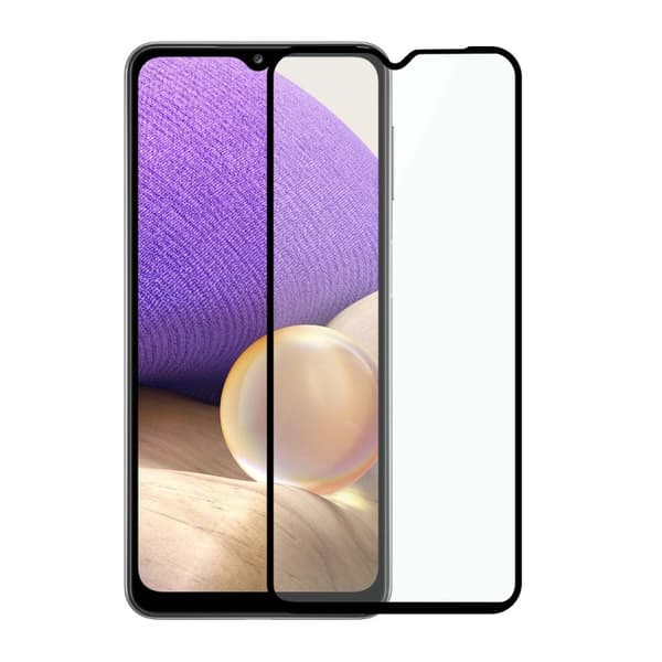 Skärmskydd Samsung Galaxy A32 5G - 3D Härdat Glas Svart