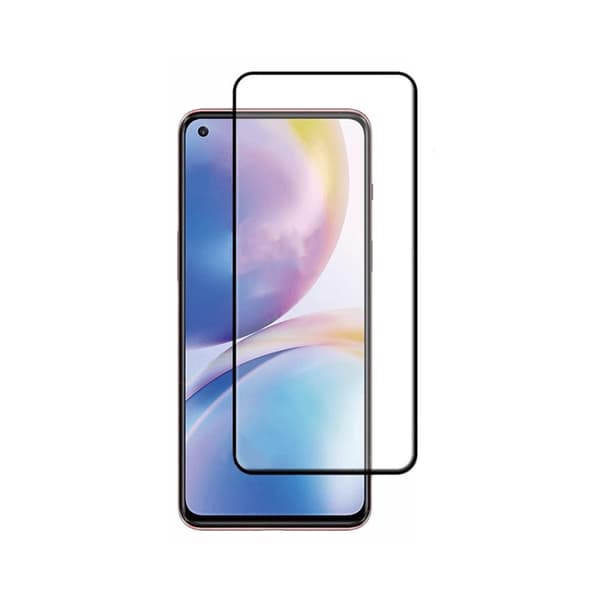 Skärmskydd OnePlus Nord 2 5G - 3D Härdat Glas Svart