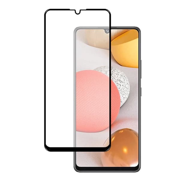 Skärmskydd Samsung A42 5G - 3D Härdat Glas Svart