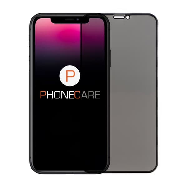 Skärmskydd Privacy iPhone 11/XR - 3D Härdat Glas