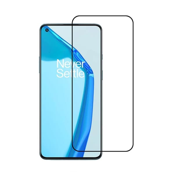 Skärmskydd OnePlus 9 - 3D Härdat Glas Svart