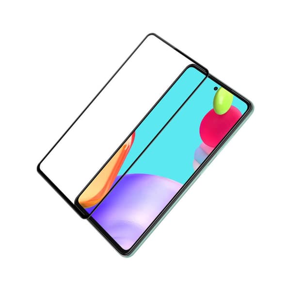 Skärmskydd Samsung A52s - 3D Härdat Glas Svart