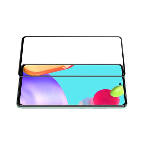 Skärmskydd Samsung A52s - 3D Härdat Glas Svart