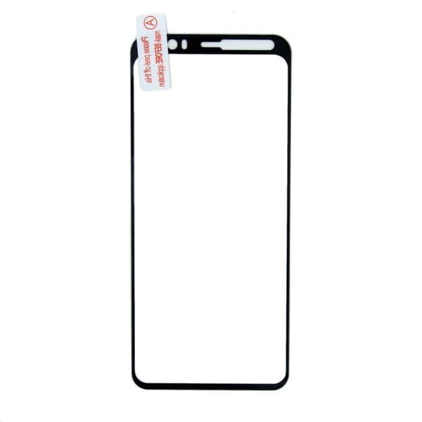 Skärmskydd Google Pixel 4 XL - Härdat Glas Svart (miljö)