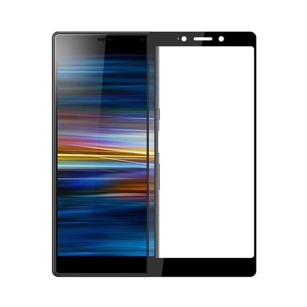 Skärmskydd Sony Xperia L3 - Härdat Glas Svart