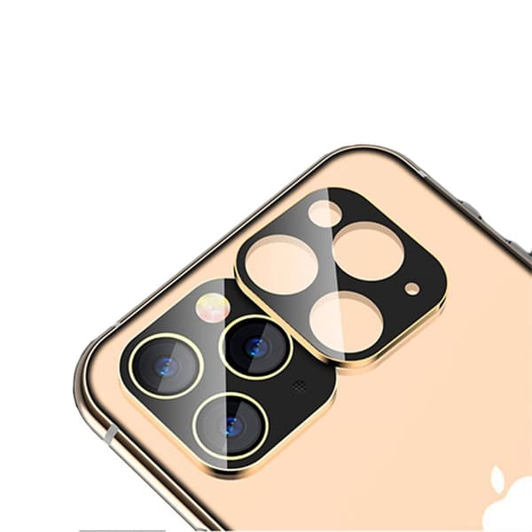 Kameraskydd iPhone 11 Pro/11 Pro Max - Härdat Glas Guld