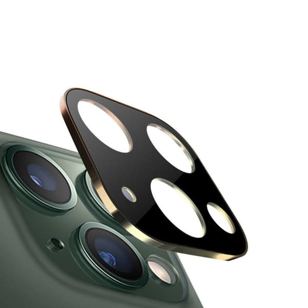 Kameraskydd iPhone 11 Pro/11 Pro Max - Härdat Glas Guld