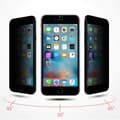 Pikkukuva 5 / 11: Skärmskydd Privacy iPhone 7/8/SE 2020 - 3D Härdat Glas Svart (miljö)