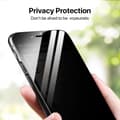 Pikkukuva 9 / 11: Skärmskydd Privacy iPhone 7/8/SE 2020 - 3D Härdat Glas Svart (miljö)