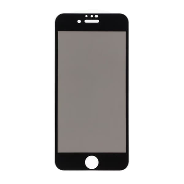 Skärmskydd Privacy iPhone 7/8/SE 2020 - 3D Härdat Glas Svart (miljö)