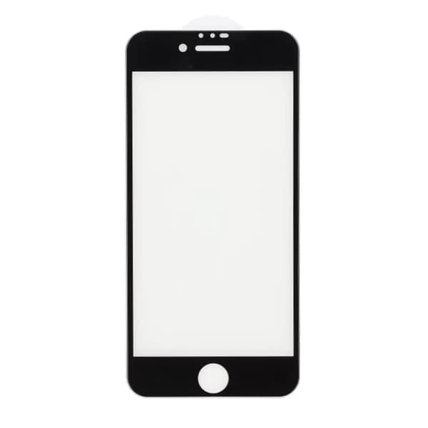 Skärmskydd iPhone 7/8 - 3D Härdat Glas Svart (miljö)