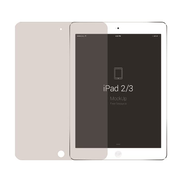 Skärmskydd iPad 2/3/4 - Härdat Japan Glas