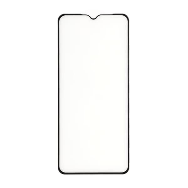 Skärmskydd Samsung A12 - 3D Härdat Glas Svart (miljö)